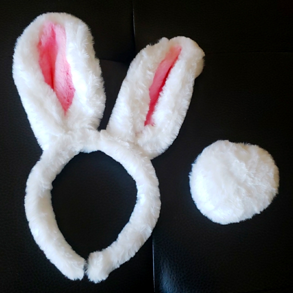 Bunny ears and tail - for kids